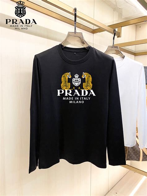 prada t shirt cheap|prada long sleeve t shirt.